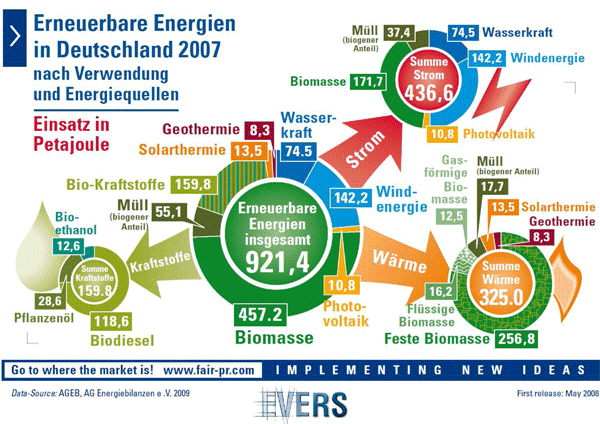 Erneuerbare Energien in Deutschland 2007 