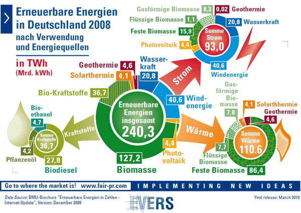 Erneuerbare Energien in Deutschland 2008