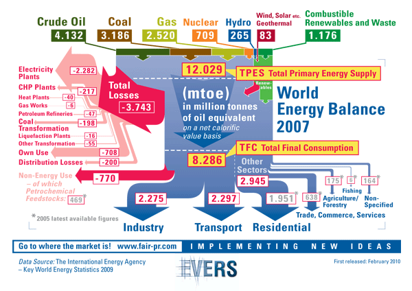 World Energy Balance 2007