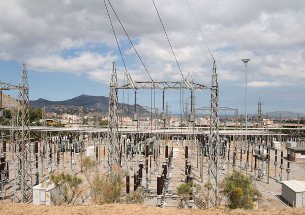 Electrical substation, Palermo, Italy