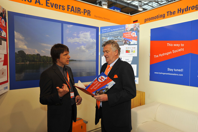 Arno's booth at HANNOVER FAIR 2010