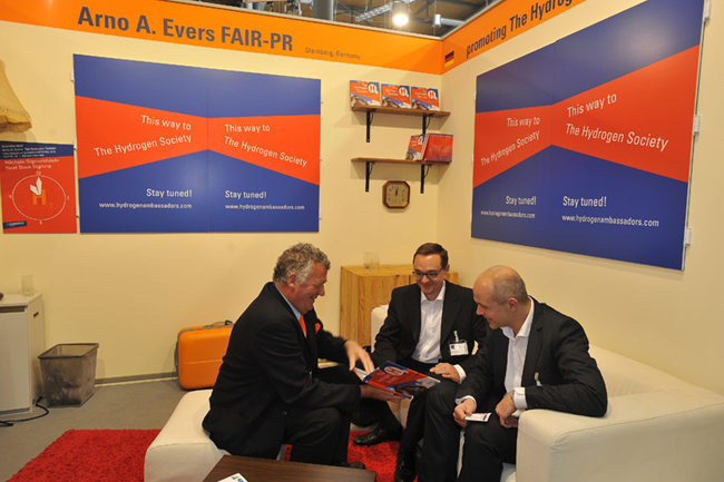 Arno's booth at HANNOVER FAIR 2010